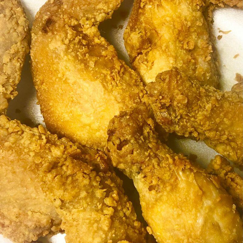 Garlic Fried Chicken Wings